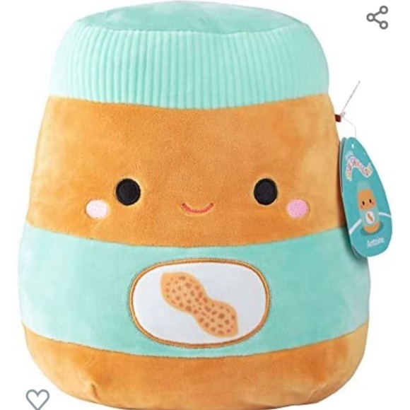 Kellytoy Toys Nwt 8 Antoine The Peanut Butter Jar Squishmallow